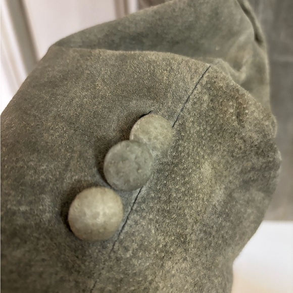 Ranchwear Men's Double Button Suede Blazer - Charcoal Size 44 - Picture 3 of 15